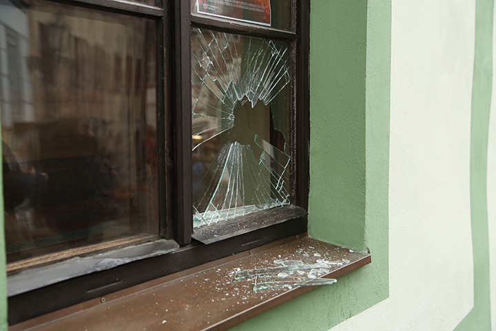 A2B Glass are able to board up broken windows while they are being repaired in Rowley Regis.